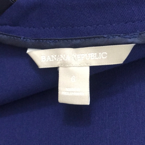 Sapphire blue dress by Banana Republic - Picture 3 of 5